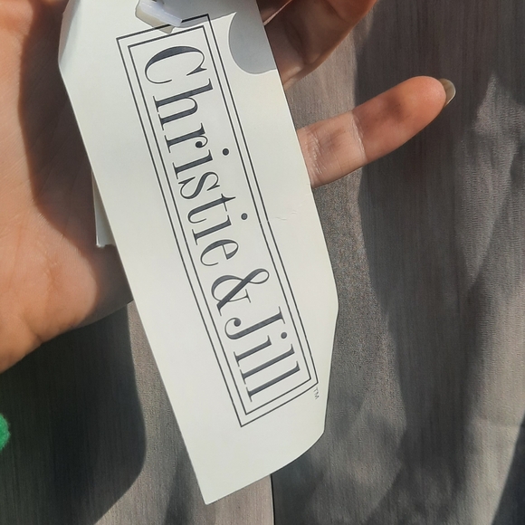 🆕️ Christie & Jill Vintage 80s Tan Pants Set - Picture 9 of 11